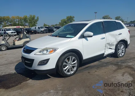 2012 Mazda Cx-9 Grand Touring из США, поврежденный, VIN JM3TB3DA3C0362590